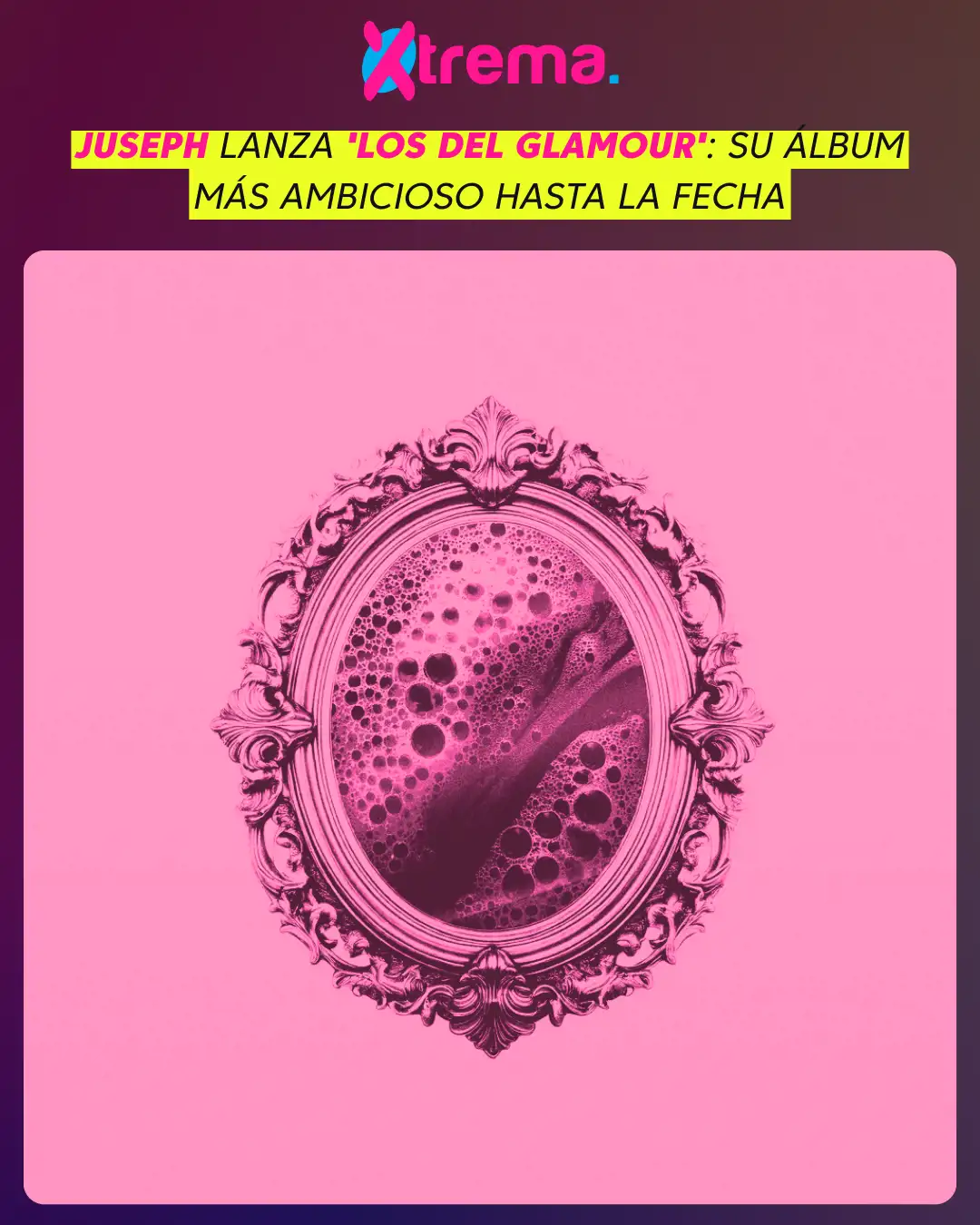 Juseph publica 'Los del Glamoür' con colaboraciones como Quevedo, Lucho RK y La Pantera.